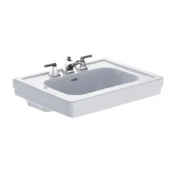 Toto Promenade Pedestal Bathroom Sink, Cotton White (LT530.8#01)