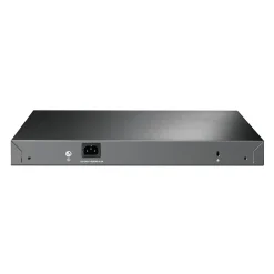 Outlet TP-LINK JetStream 24-Port Gigabit Ethernet PoE+ Managed Switch, Black (TL-SG3428MP)