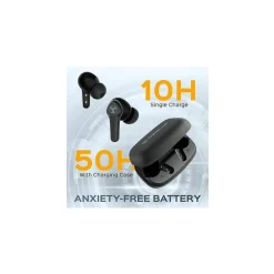 X9 Pro Wireless Noise Canceling Earbuds, Bluetooth, Black<Treblab Outlet