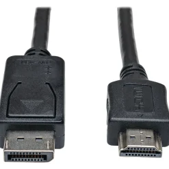 Tripp Lite 6' DisplayPort Video Cable, Black (P582-006)