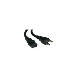 Tripp Lite SJT 5-15P / C13 Computer Power Cord, 16 AWG, 8'