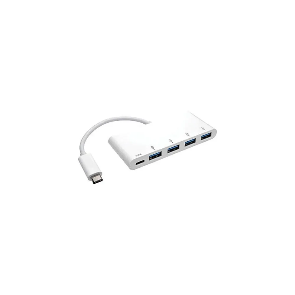 Tripp Lite U460-004-4A-C USB-C to 4 x USB-A 4 Port USB 3.1 Gen 1 Portable Hub
