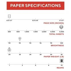 Copy Paper*TRU RED ™ 8.5