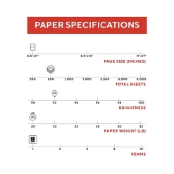 Copy Paper*TRU RED ™ 8.5