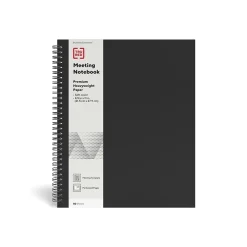 Subject Notebooks|TRU RED â„¢ Large Soft Cover Meeting Notebook, Black (TR54985)