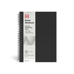 Subject Notebooks|TRU RED â„¢ Medium Soft Cover Ruled Notebook, Black (TR54987)