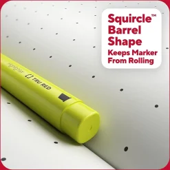Highlighters|TRU RED ™ Pocket Stick Highlighter with Grip, Chisel Tip, Yellow, 36/Pack (TR54582)