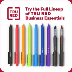 Pens|TRU RED ™ Rollerball Pens, Conical Tip, , Dozen/Pack (TR57322) Blue