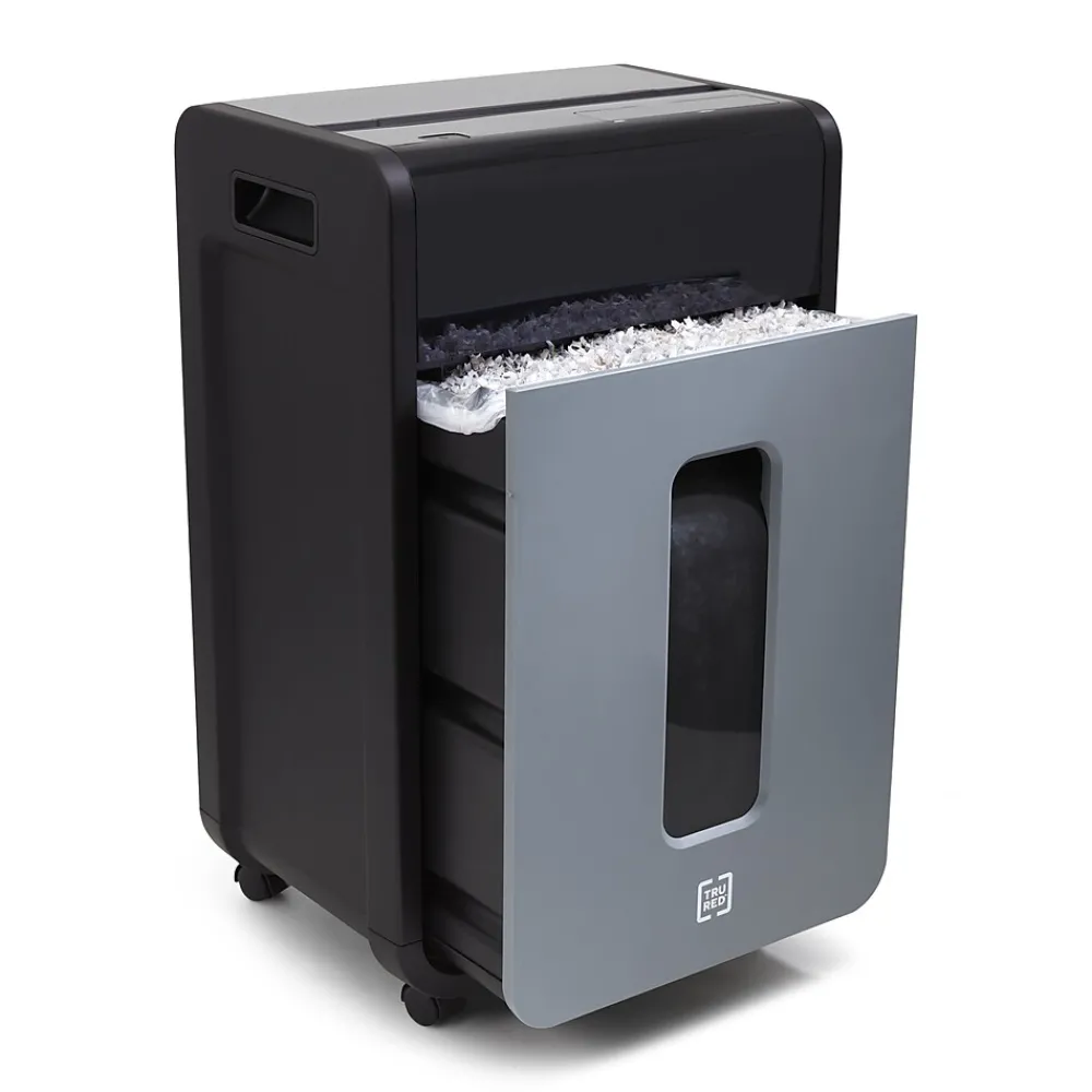 TRU RED ™ 16-Sheet Cross-Cut Commercial Shredder (TR-BXC16A)