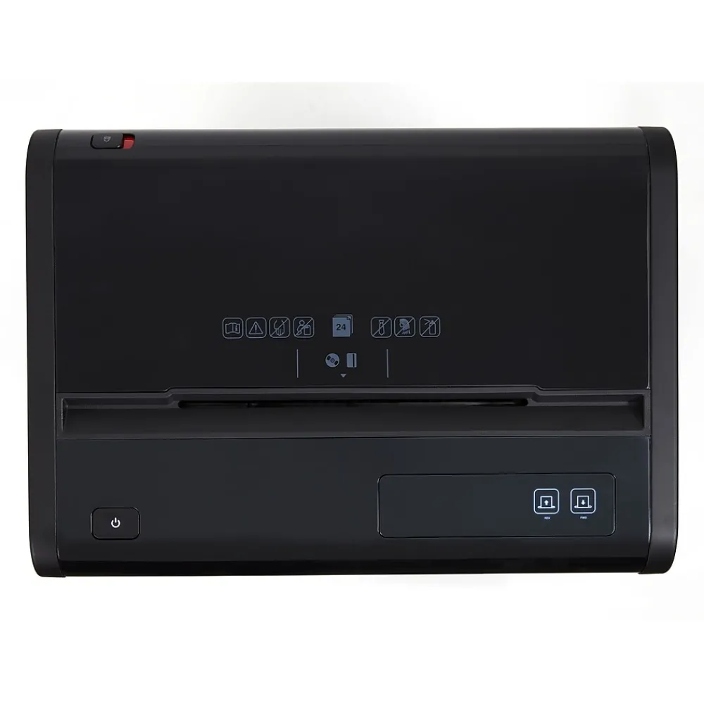 Sale TRU RED ™ 24-Sheet Cross-Cut Commercial Shredder (TR-BXC243A)