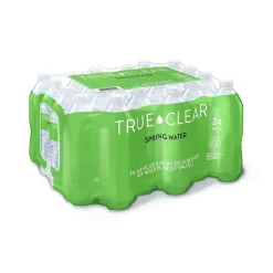 True Clear Spring Water, 16.9 fl oz., 24 Bottles/Case (TRC05L24PSPCHN)