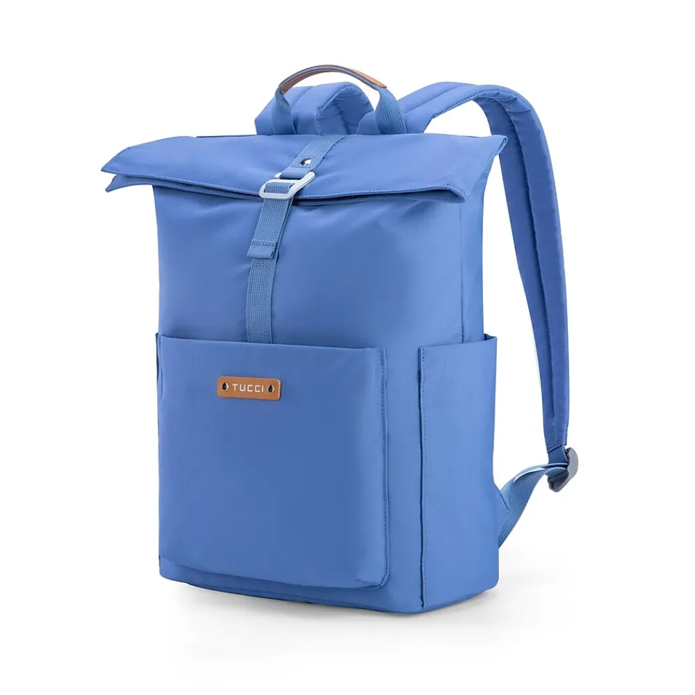 TUCCI BlazeBurst Laptop Backpack, Medium, Blue (T0590)