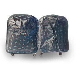 Hardside Carry-On Suitcase, 4-Wheeled Spinner, TSA Checkpoint Friendly (T0497-RoboKid)<TUCCI Clearance