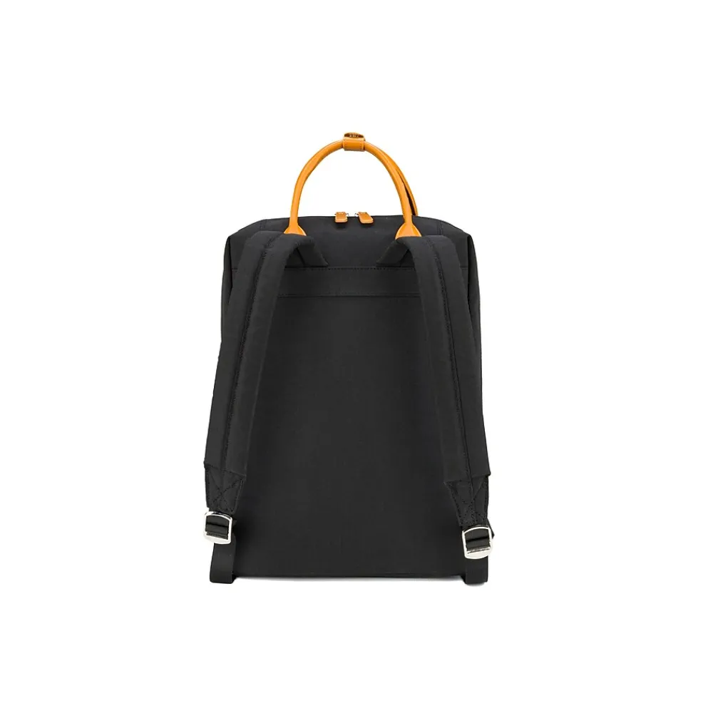 TUCCI Laptop Backpack, Medium, Black (T0636)
