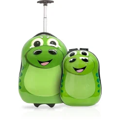 2-Piece Hardside Spinner Carry-On Luggage Set, TSA Checkpoint Friendly, Dinosour (T0381-Dinosour)<TUCCI Discount