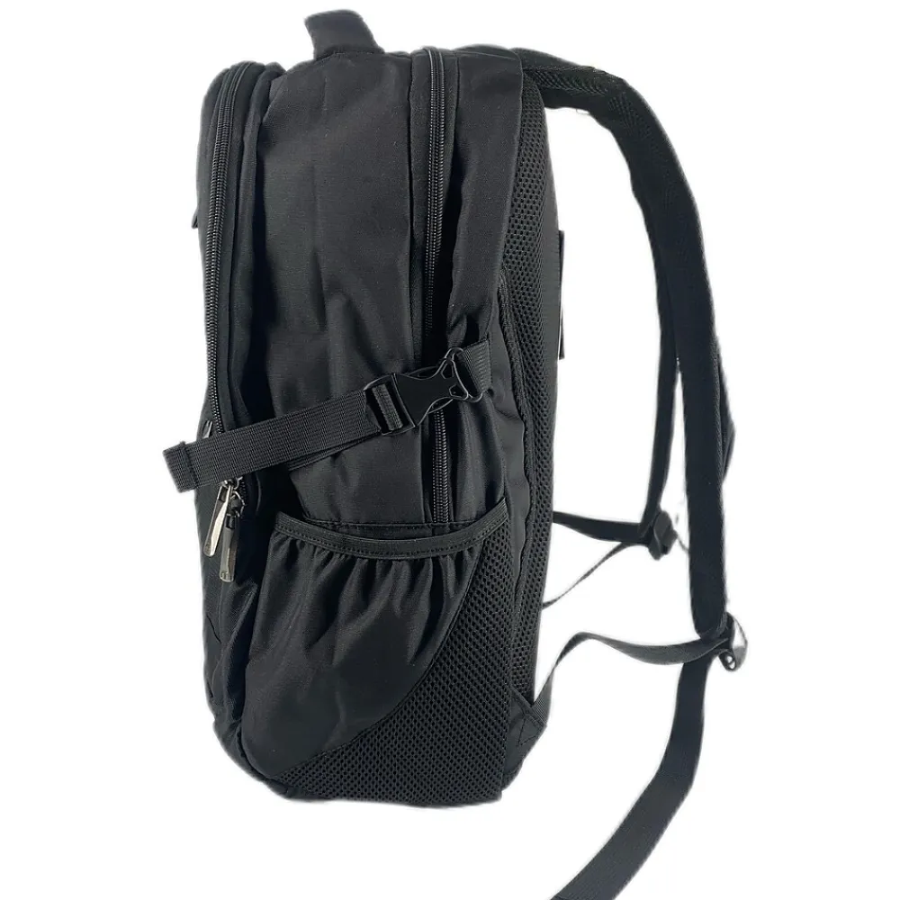 TUCCI Turbo Pack Backpack, Medium, Black (T0561)