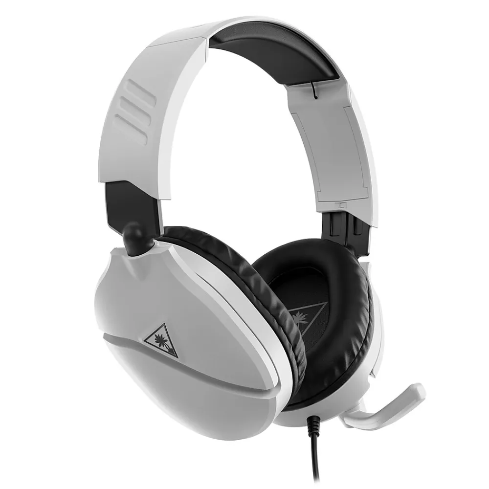 Clearance Turtle Beach Recon 70 3.5mm Gaming Headset, Xbox, PlayStation, PC, Nintendo Switch, White (TBS-2001-05)