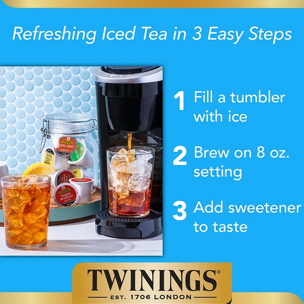 Twinings Decaf Green Tea, Keurig® K-Cup® Pods, 24/Box (TNA90557)