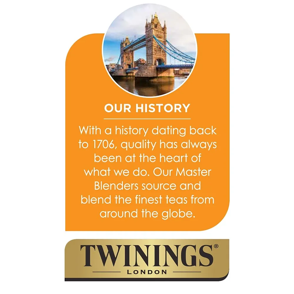 Twinings Green with Jasmine Tea Bags, 25/Box (TNA51800)