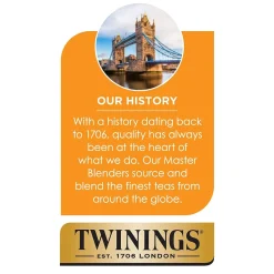 Twinings Variety Pack Assorted Tea Bags, 25 Bags/Box, 6 Boxes/Case (F15485)