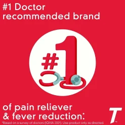 Extra Strength Caplets, Fever Reducer and Pain Reliever, 500 mg, 10 Count (703662)<Tylenol