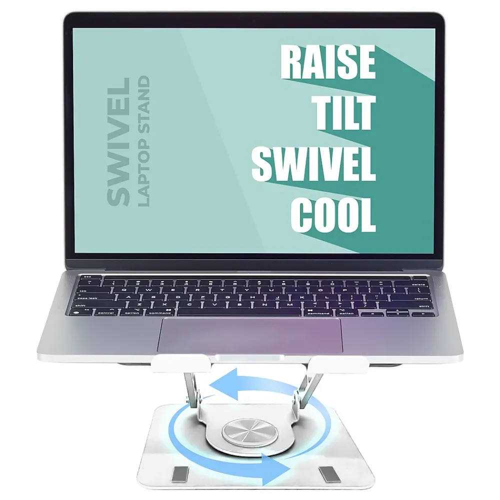 10.2" x 10" Metal Swivel Laptop Stand 2.0, (SLS-)<Uncaged Ergonomics Discount
