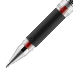 Pens|uni-ball 207 Impact Gel Pens, Bold Point, Red Ink, Dozen (65802)