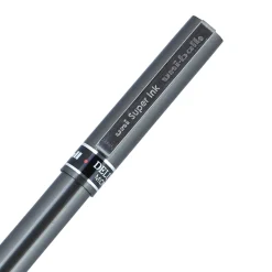 Pens|uni-ball uniball Deluxe Rollerball Pen, Micro Point, 0.5mm, Red Ink (60026)