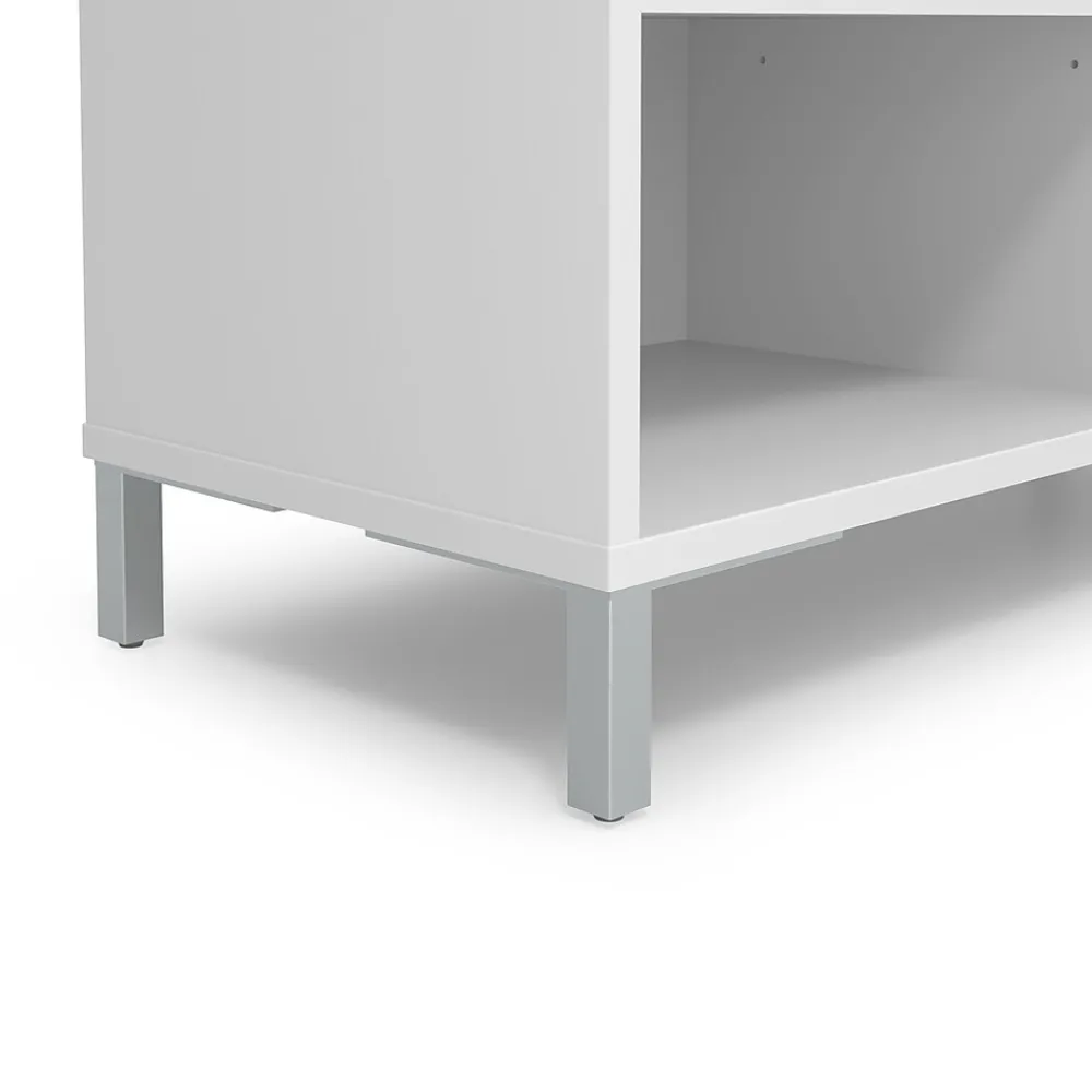 Bookcases*Union & Scale ™ Essentials 5 Shelf 31"H Laminate Bookcase, (UN56978) White