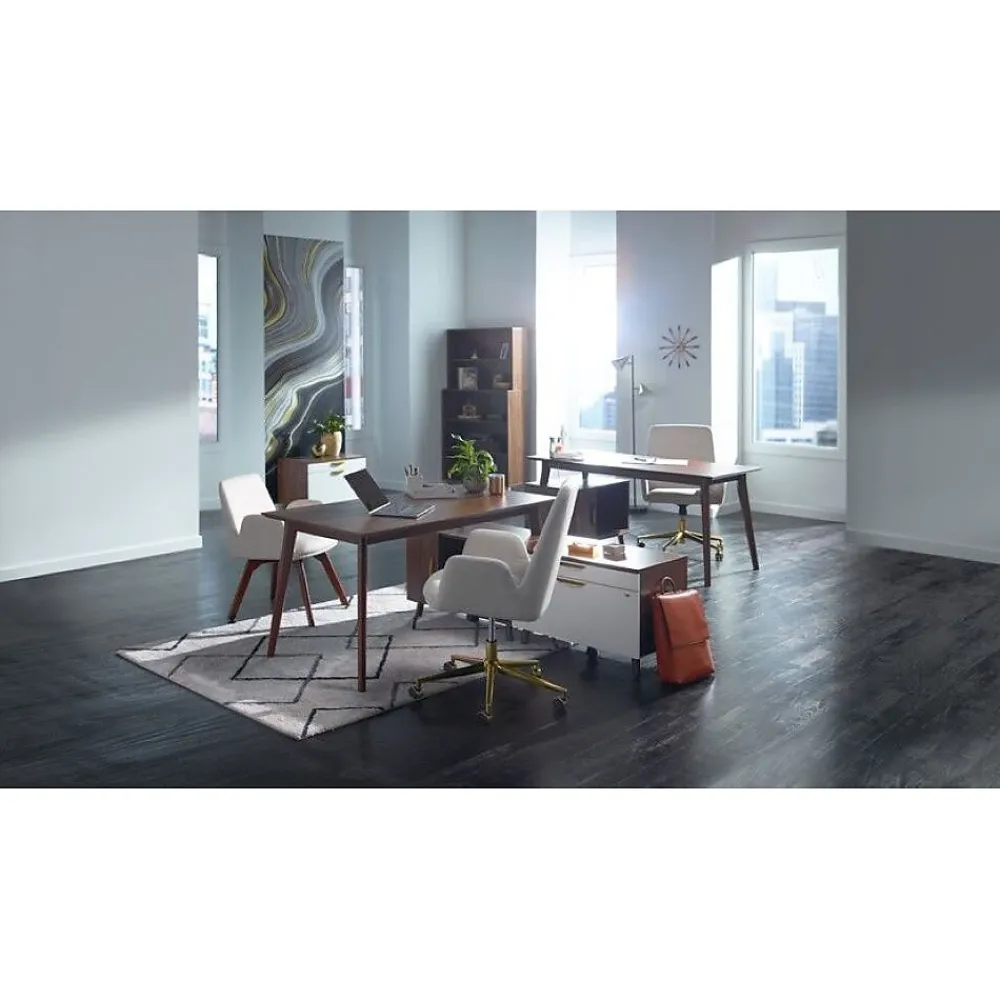 Bookcases*Union & Scale ™ Essentials 5 Shelf 72"H Laminate Bookcase, (UN56975) Espresso