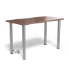 Office Desks*Union & Scale ™ Essentials 48"W Computer and Writing Desk, Espresso (UN56970)