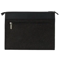 2 Pack Slim Light weight Sleeve Case for 13 - 14 Inch Laptop, Black and Brown (PT_000001153)<Vangoddy