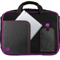 Pindar Laptop Sleeve Messenger Shoulder Bag Fits up to 15