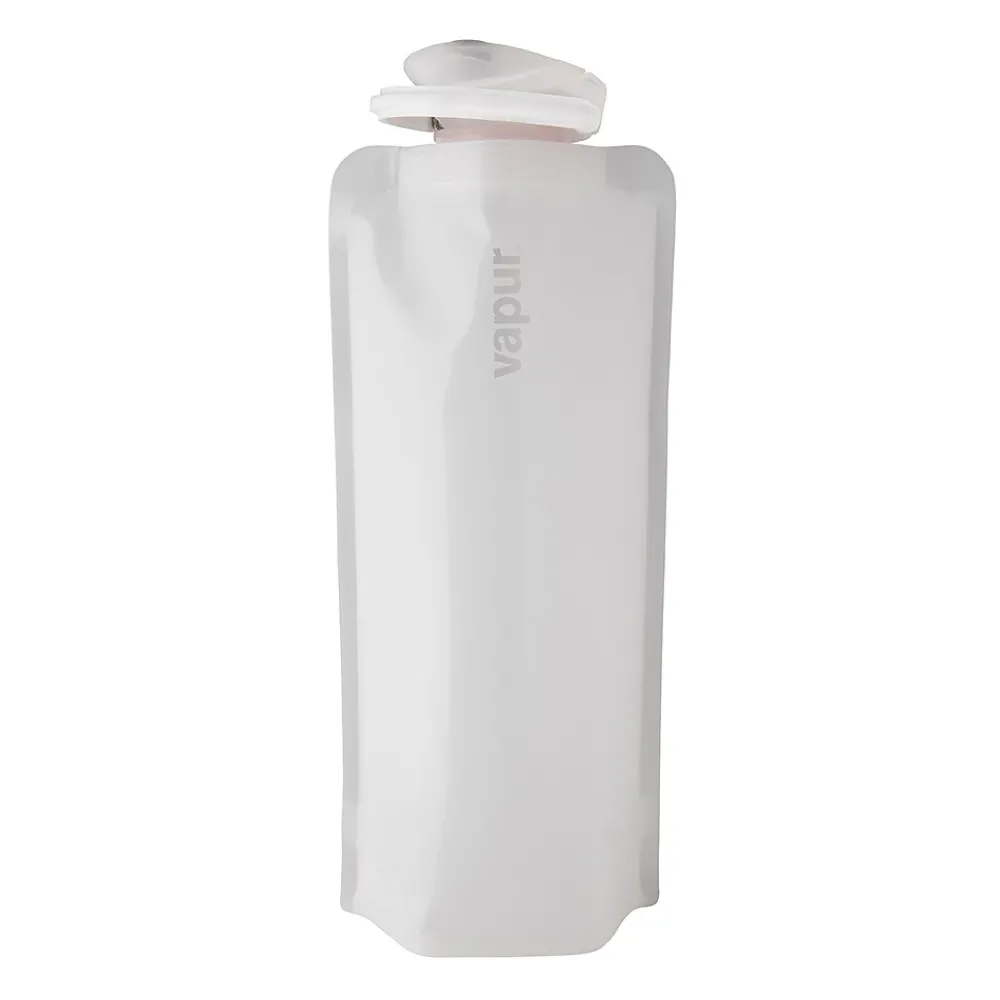 Vapur Anti-Bottle Collapsible Wide Mouth Water Bottle, 23 oz., Whiteout (30042)
