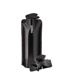 Vapur Anti-Bottle Collapsible Wide Mouth Water Bottle, 23 oz., Black (30046)