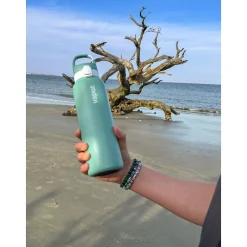 Vapur Chill Double Steel Wall Insulated Water Bottle 20 oz., Sea Glass (30183)