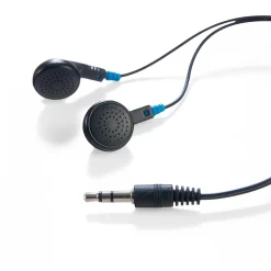 Stereo Earphones Headphones, Black (99711)<Verbatim Clearance