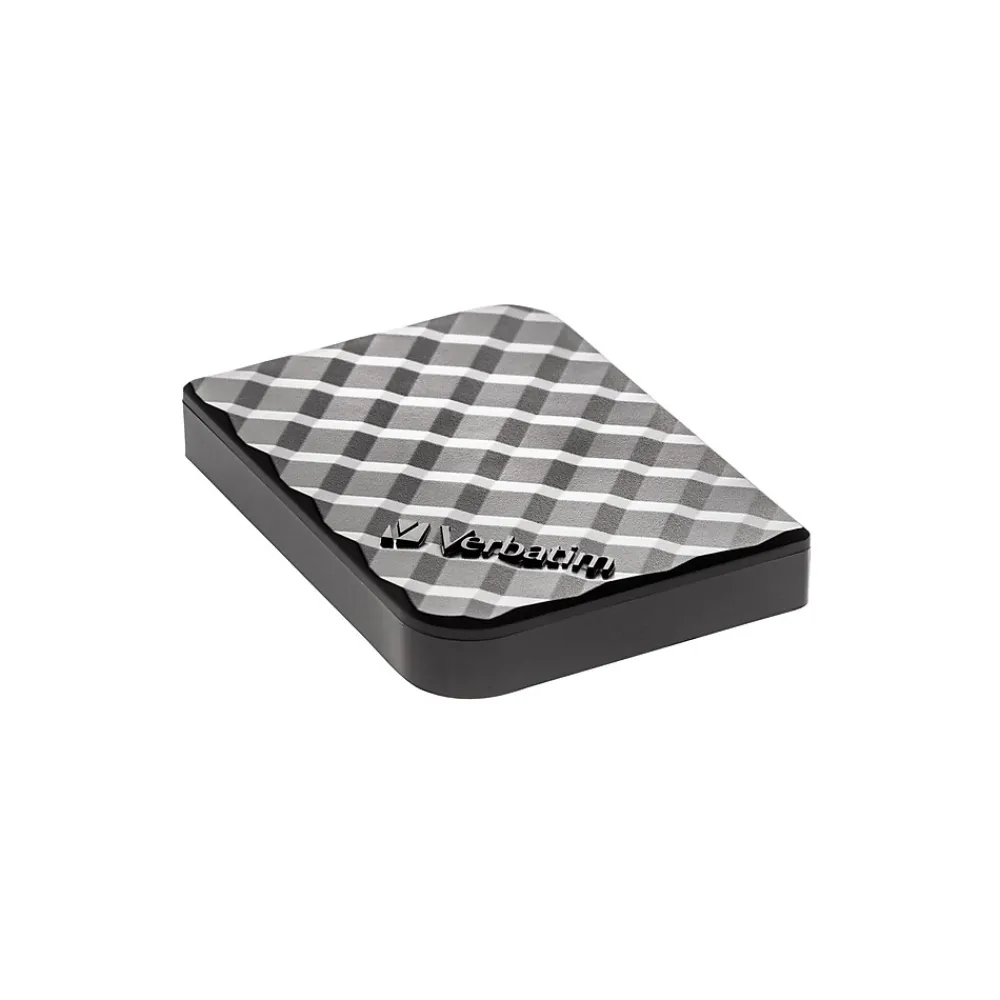 Online Verbatim Store 'N' Go Mini 1TB External Portable USB 3.2 Solid State Drive, Black (53237)