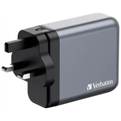 USB Type-C Wall Charger, Gray/Black (32203)<Verbatim