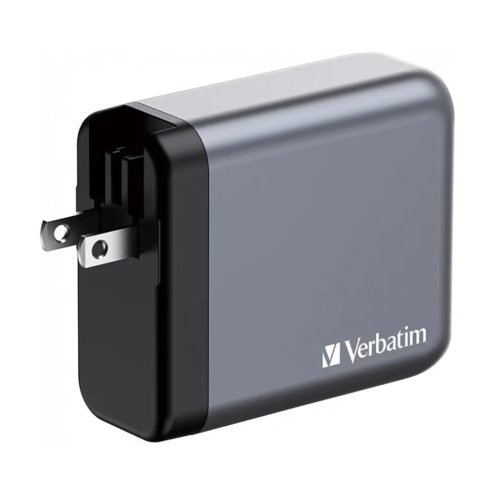 USB Type-C Wall Charger, Gray/Black (32203)<Verbatim