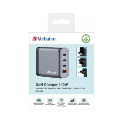 USB Type-C Wall Charger, Gray/Black (32203)<Verbatim