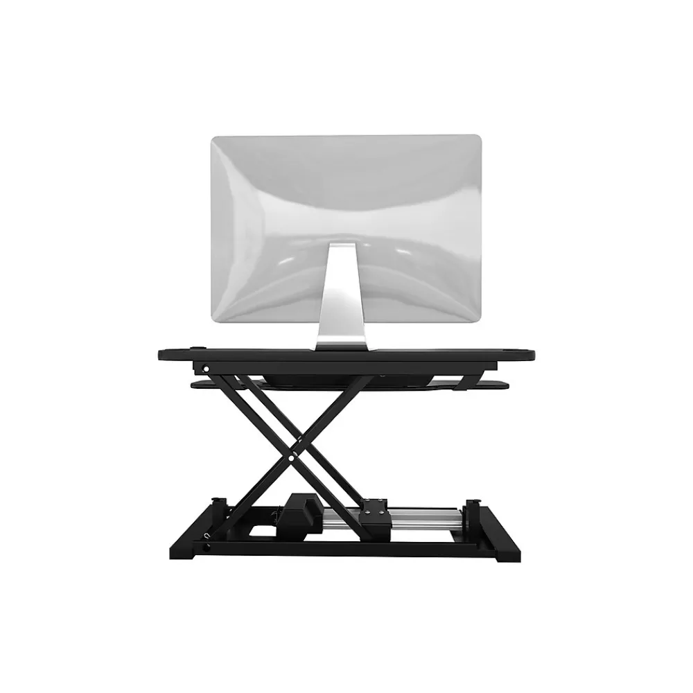 Standing Desks*VersaDesk PowerPro 48"W Electric Adjustable Standing Desk Converter, Black (SP7644824-00-01)
