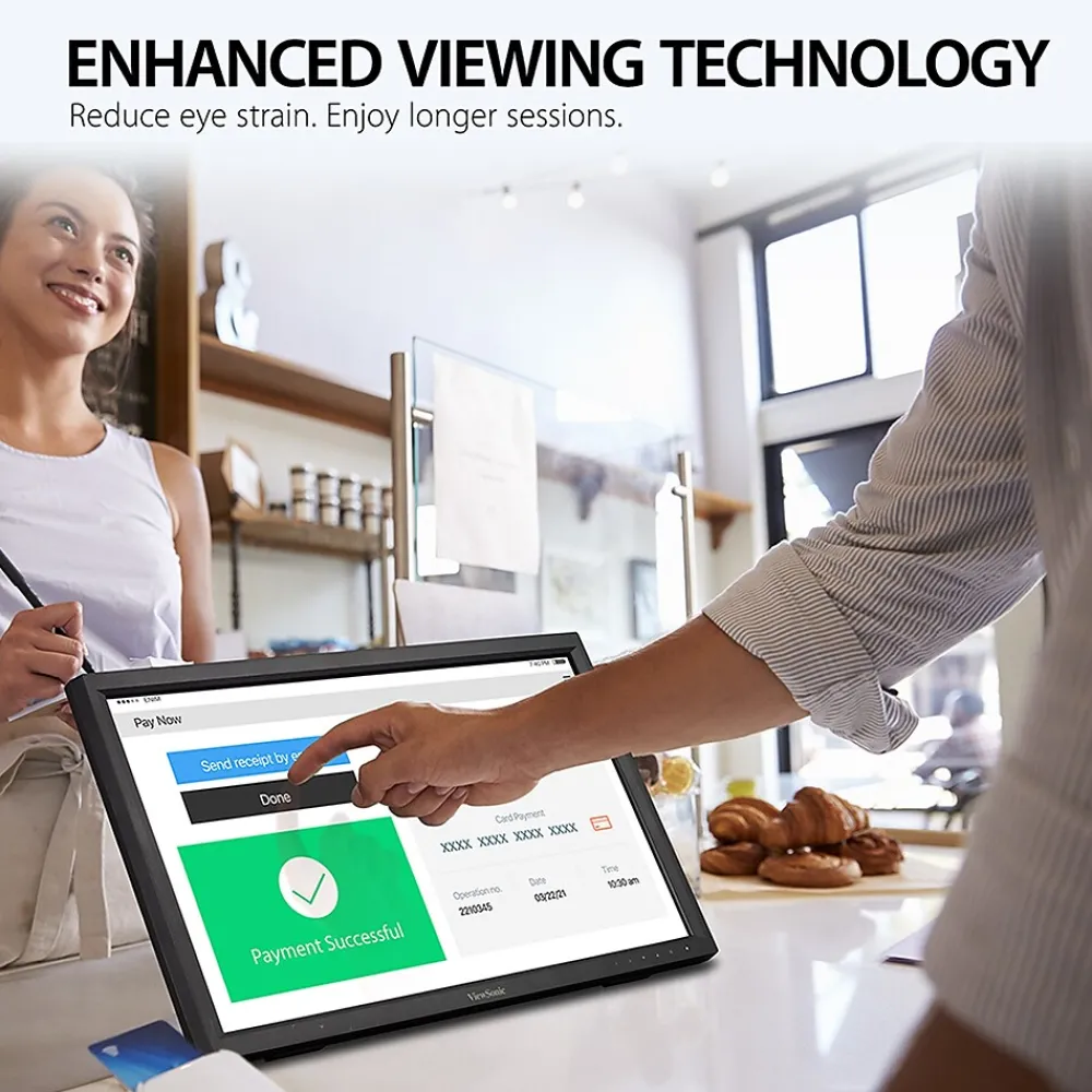 Best ViewSonic 22" 75 Hz LED Monitor, Black (TD2223)