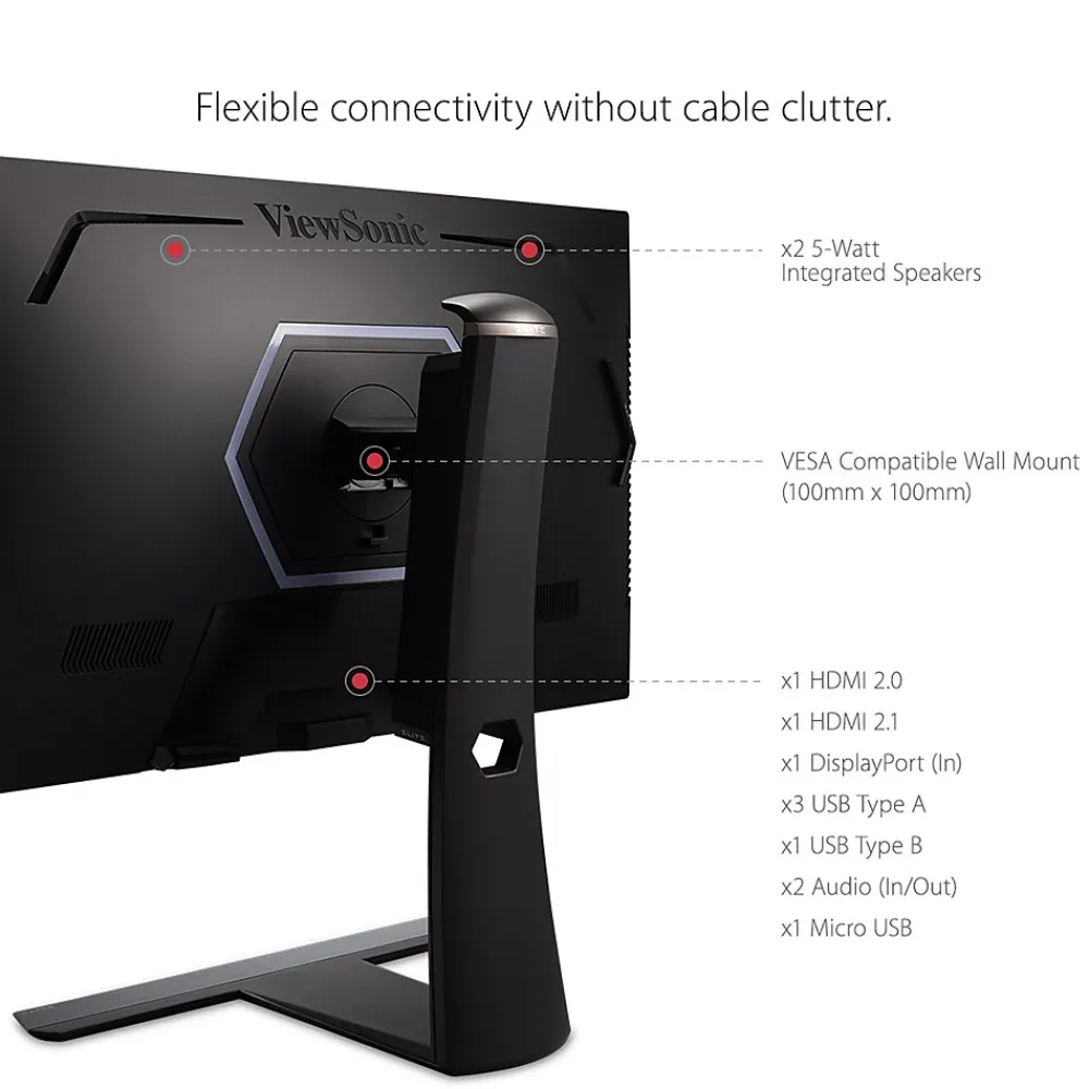 Best ViewSonic 32" 4K Ultra HD 150Hz LCD Gaming Monitor, Black (XG320U)