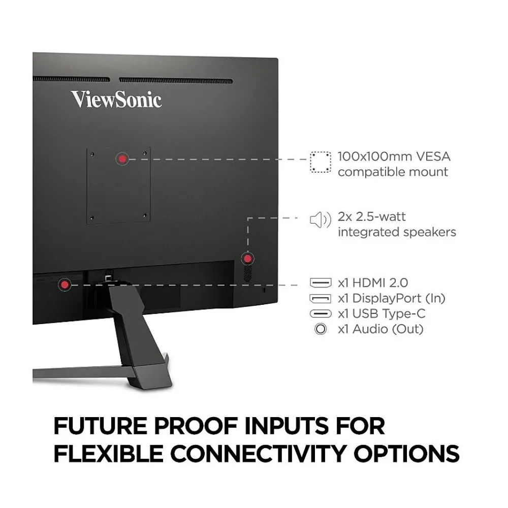 Discount ViewSonic 32" 4K Ultra HD 60Hz LED Monitor, Black (VX3267U-4K)