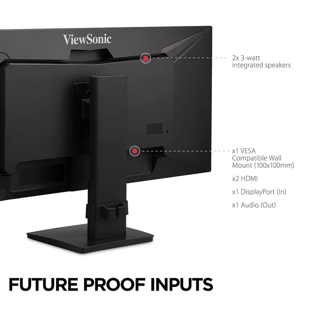 Discount ViewSonic UltraWide WQHD 34" 75 Hz LCD Monitor, Black (VA3456-MHDJ)