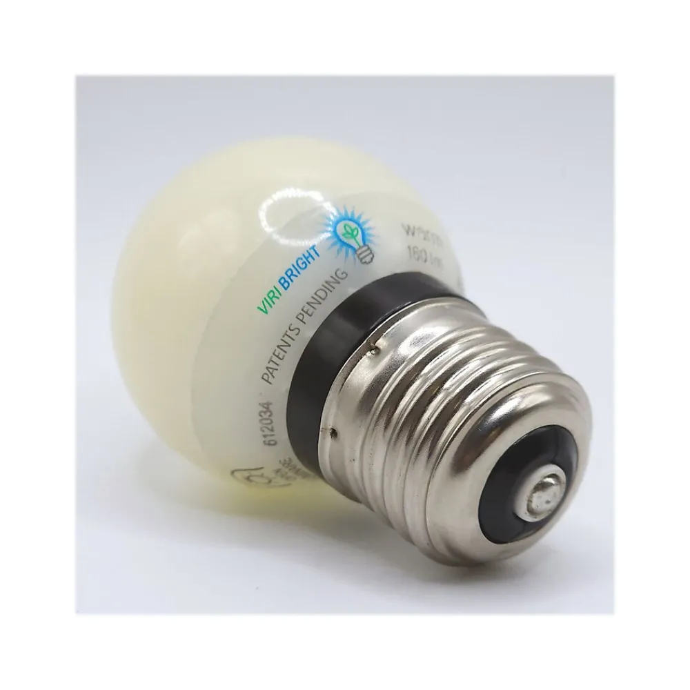 Viribright 2-Watt Daylight LED Bulb, Dozen (74566-12)
