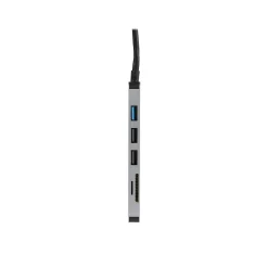 Vivitar Creator Series 6-Port USB-C Hub, Silver (VIVRW7320-NOC-STK-16)