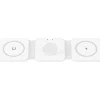 Magnetic 3-in-1 Wireless Charging Stand, USB-C, White (PWR5002-WHT-T35-12)<Vivitar New