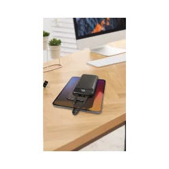 Universal Power Bank, USB-A/USB-C, Black (PWR5012-BLK-T35-12)<Vivitar Discount